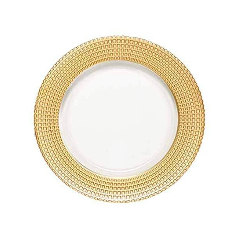 Wholesale Glass Charger Plate PZ-075 - Image 1